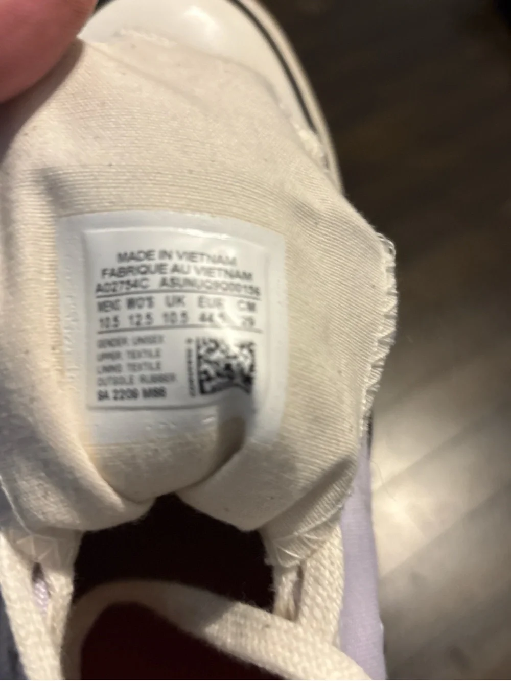 Converse Chuck Taylor All Star High Top Sneakers in Light Lavender - Picture 6 of 8